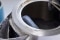 A metal kettle with limescale build up