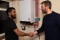 Heating Improvements'  Rasul with homeowner