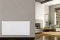 Modern home with radiator