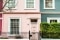 Victorian row of houses