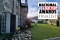 Exterior of house with heat pump fitted