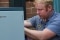 Heat pump installer maintaining Viessmann heat pump