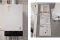 Vitodens 100-W Heat Only serial number located on top of boiler