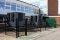 Heat pumps installed in a school