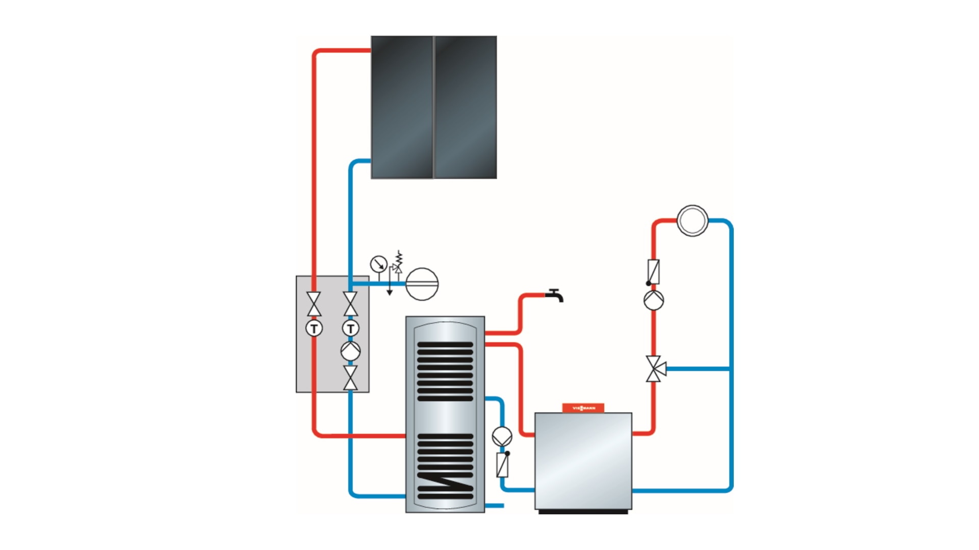 Solar Thermal Heating u0026 Hot Water Systems | Viessmann UK