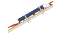 Graphical representation of the roof integration of solar collectors