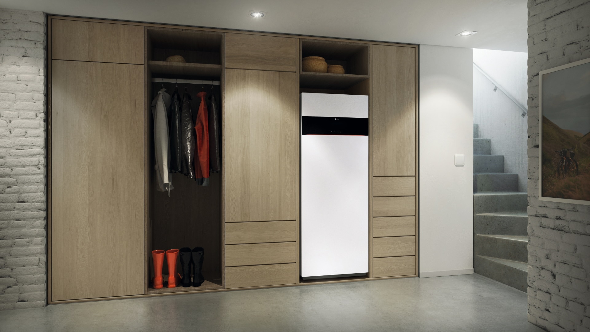 Vitodens 222-F Floor Standing Storage Combi Boiler | Viessmann UK