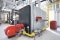 Vitoplex 300 peak load boiler at Kiesel GmbH logistics centre
